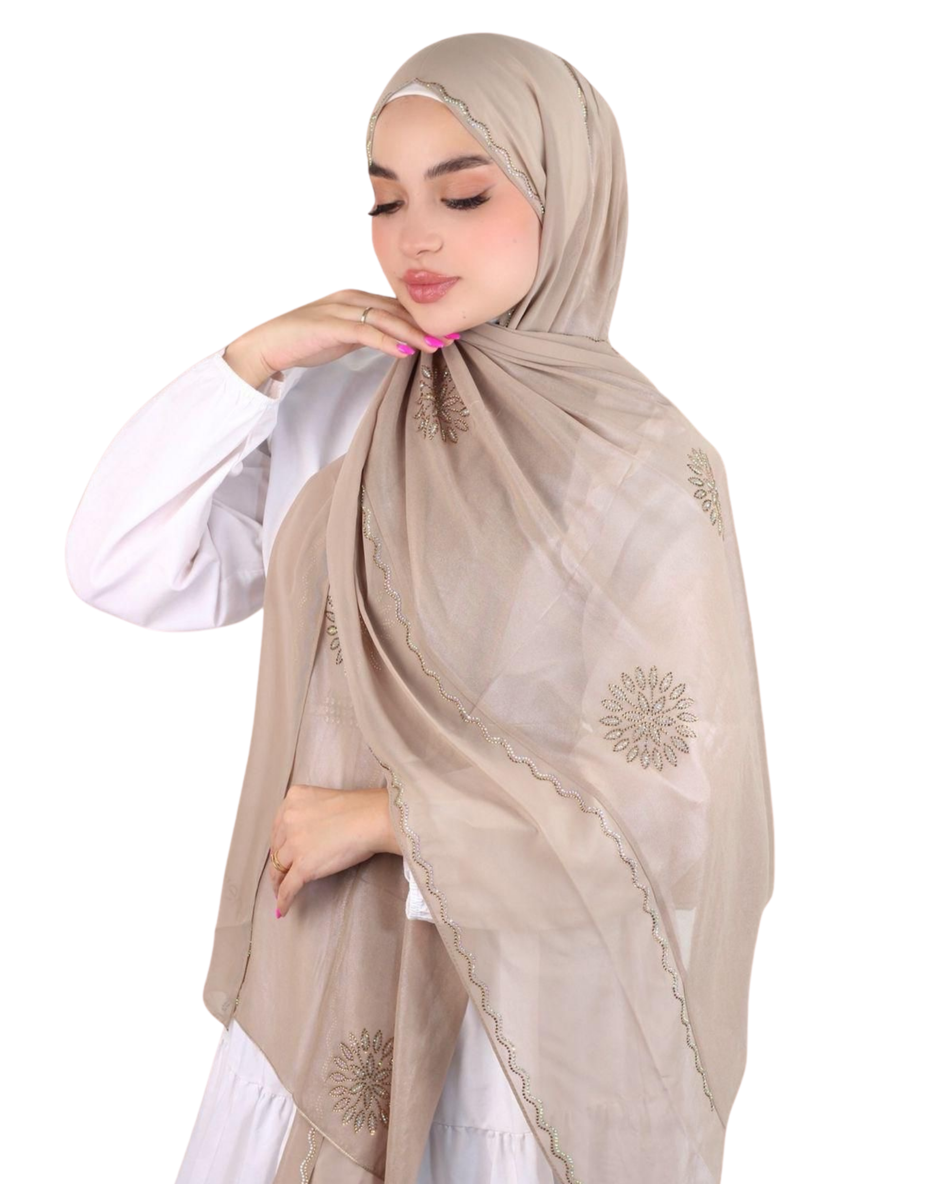 Premium Chiffon Hijab - Moonlight